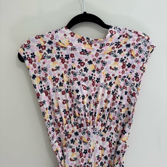 Free People Floral Vibe Check Jumpsuit - Picture 6 of 9